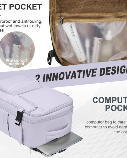 Handgepäck Rucksack Damen Petrol – Dein Reisebegleiter