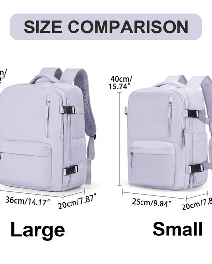 Handgepäck Rucksack Damen – Dein Reisebegleiter Graublau