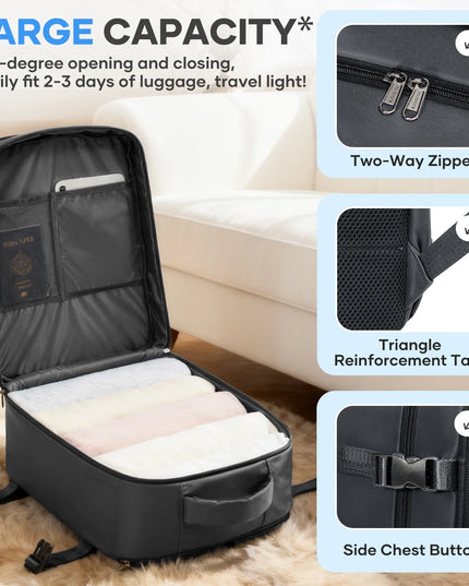 Handgepäck Rucksack Grau: Dein flexibler Reisebegleiter