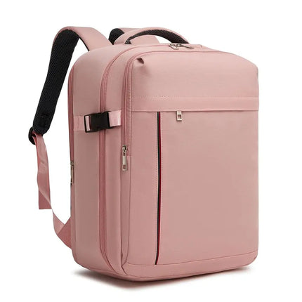 Pinker Handgepäck Rucksack 24L für Eurowings, mit Laptopfach und viel Stauraum