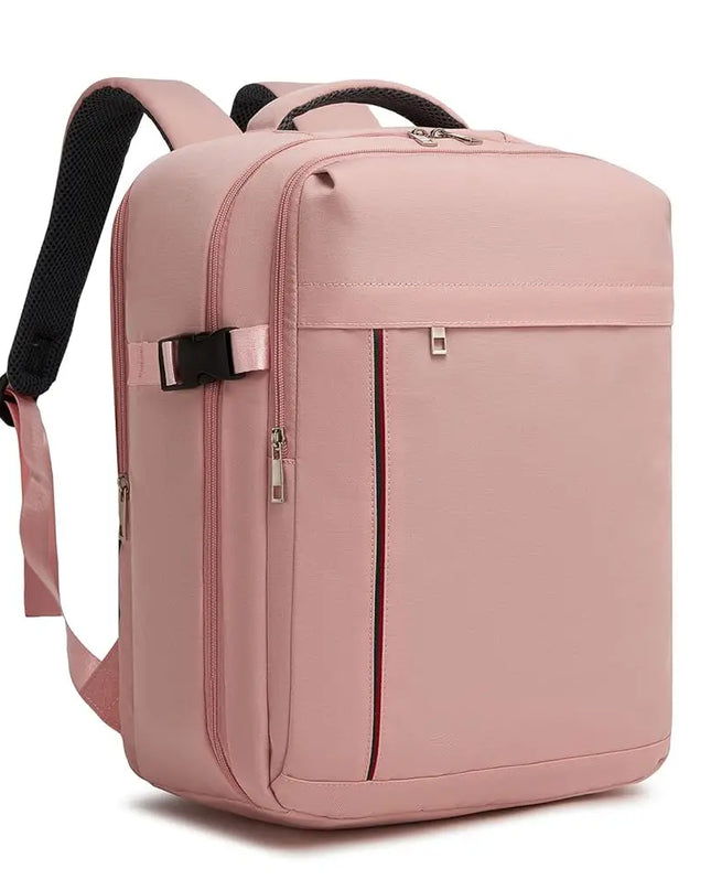 Pinker Handgepäck Rucksack 24L für Eurowings, mit Laptopfach und viel Stauraum