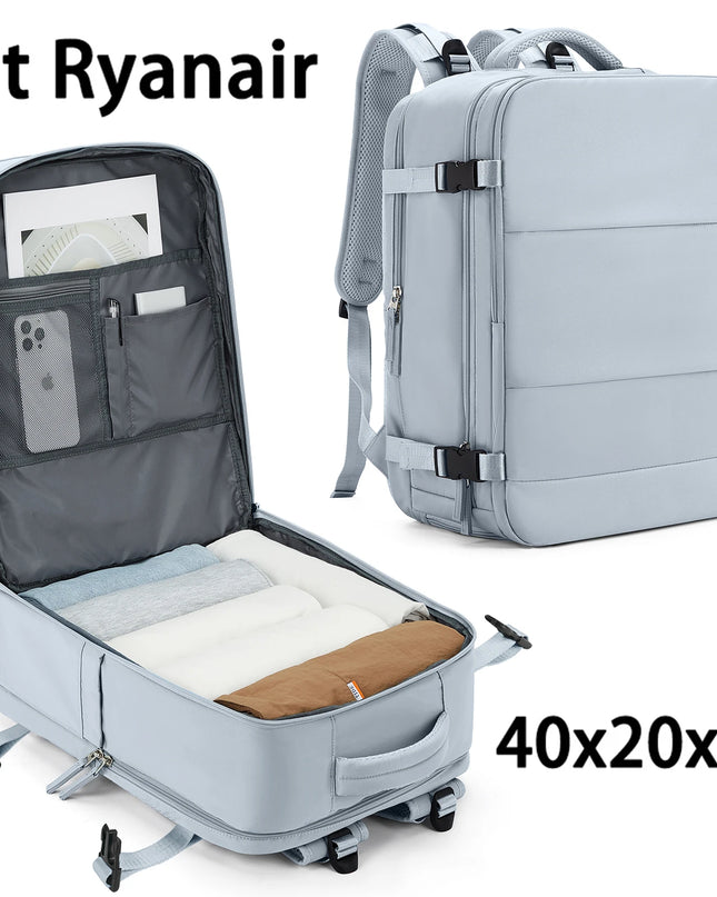 Handgepäck Rucksack Schwarz – Dein kompakter Begleiter
