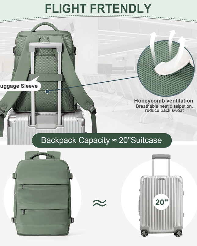 Handgepäck Rucksack 20-35L Blau – Dein Reise-Begleiter