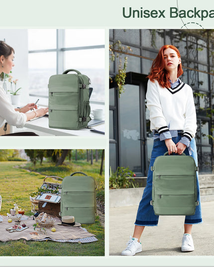 Handgepäck Rucksack 20-35L – Dein Graubrauner Reise-Begleiter