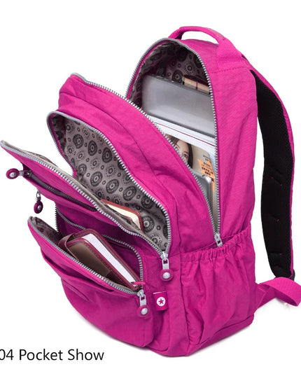 Handgepäck Rucksack 40x20x25 Grau für Damen & Herren