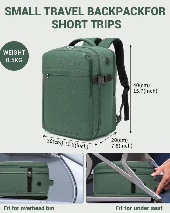 Pinker Handgepäck Rucksack 24L – Ideal für Eurowings