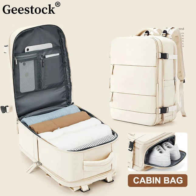 Reise Rucksack Schwarz 20-35L für Handgepäck – BP-060-bS