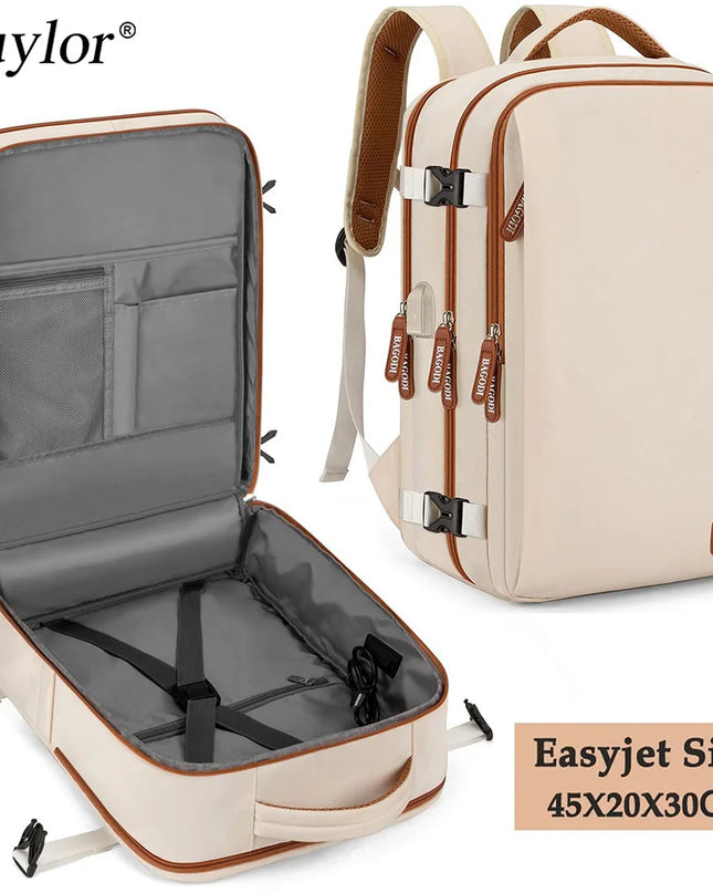 Pinker Handgepäck Rucksack 45x20x30 cm für EasyJet