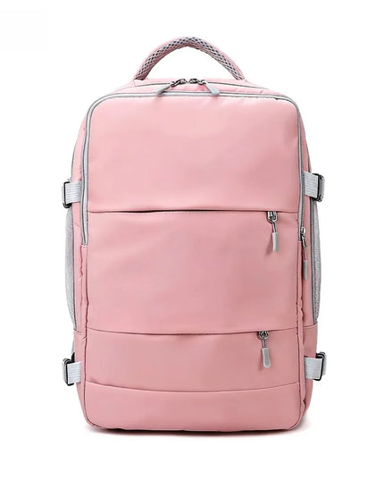 Handgepäck Rucksack Schwarz 40L mit Laptop- & Schuhfach