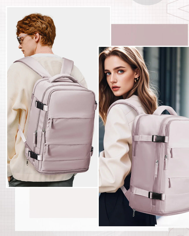 Braun: Dein flexibler Handgepäck Rucksack für Reisen