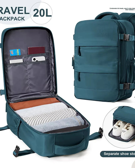 Handgepäck Rucksack Schwarz: Dein flexibler Reisebegleiter