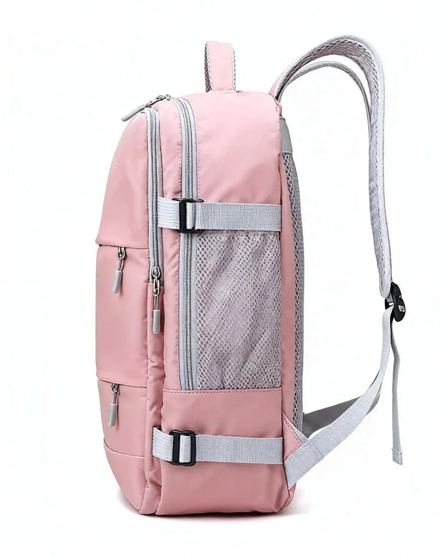 Handgepäck Rucksack Schwarz 40L mit Laptop- & Schuhfach