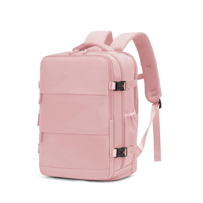 Pinker Handgepäck Rucksack 40x30x20 cm, ideal für Ryanair und als Reisebegleiter