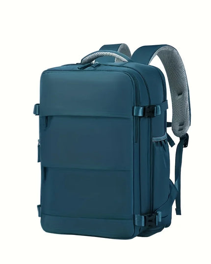 Handgepäck Rucksack in Petrol, 40x30x20 cm, ideal für Ryanair und kurze Reisen.