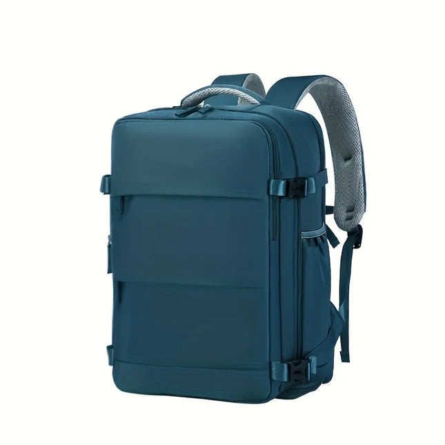 Handgepäck Rucksack in Petrol, 40x30x20 cm, ideal für Ryanair und kurze Reisen.