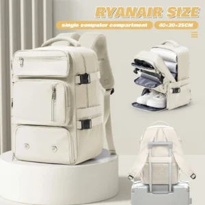 Ultraleichter Handgepäck Rucksack 40x30x20 aus Nylon, Unisex