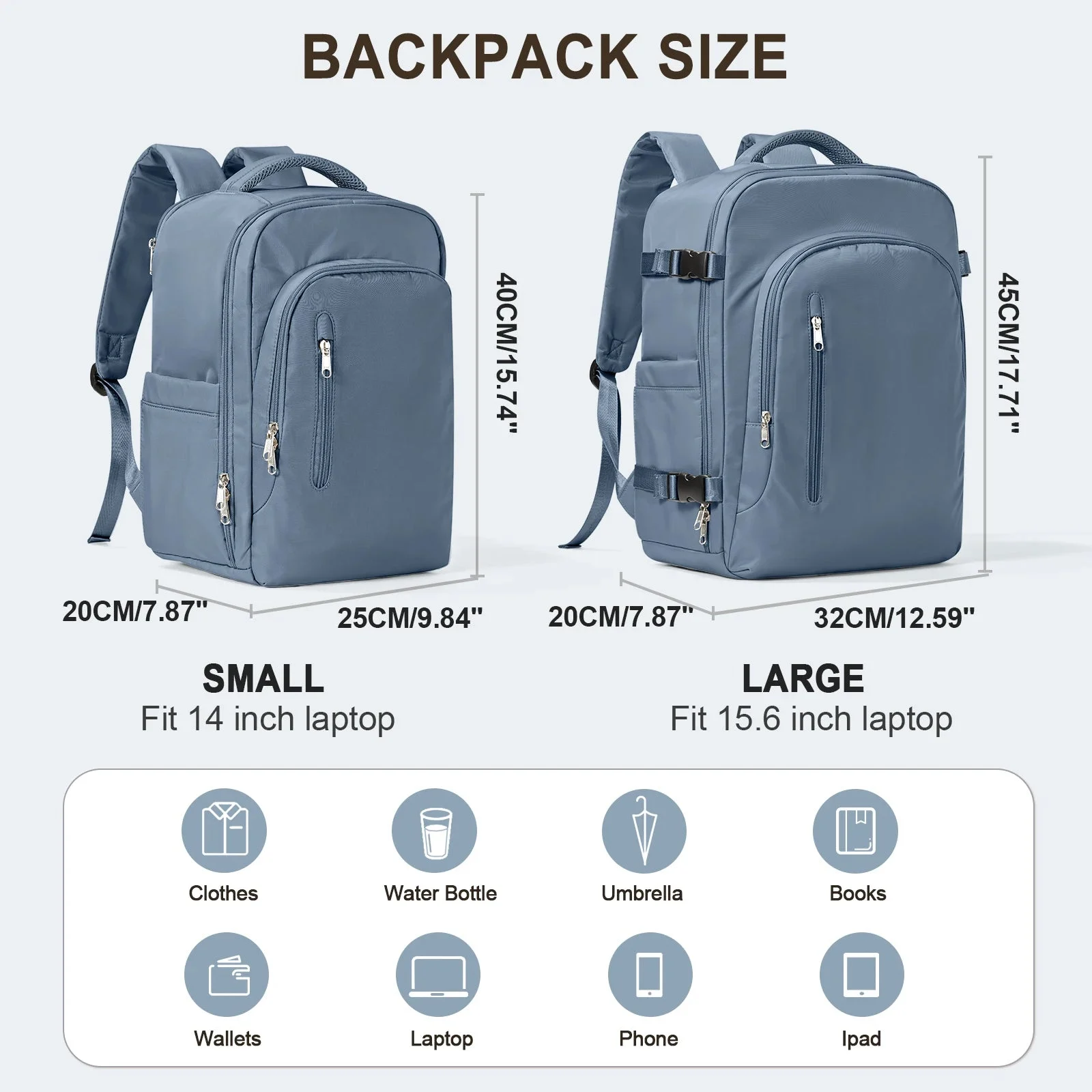 Handgepäck Rucksack Beige: Ihr flexibler Reisebegleiter – Bild 7