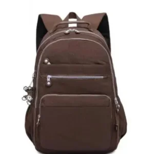 Handgepäck Rucksack 40x20x25 in Kaffeebraun für Damen und Herren auf Reisen
