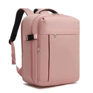 Pinker Handgepäck Rucksack 24L für Eurowings, mit Laptopfach und viel Stauraum