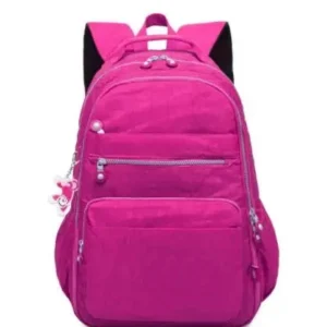 Handgepäck Rucksack 40x20x25 in Weinrot, ideal für Damen und Herren auf Reisen