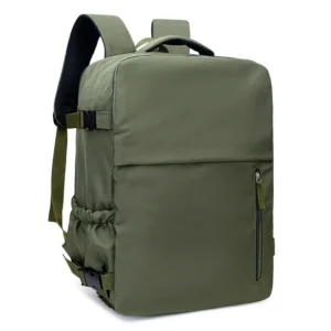 Olivgrüner Handgepäck Rucksack 40x30x20cm für Reisen und Fluggesellschaften wie Ryanair und EasyJet