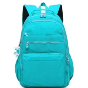 Handgepäck Rucksack 40x20x25 in Seeblau, ideal für Reisen und Handgepäck bei Airlines.